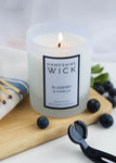 Blueberry & Vanilla Luxury Candle