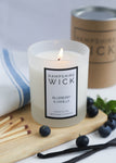 Blueberry & Vanilla Luxury Candle