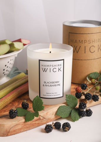 Blackberry & Rhubarb Pie Luxury Candle